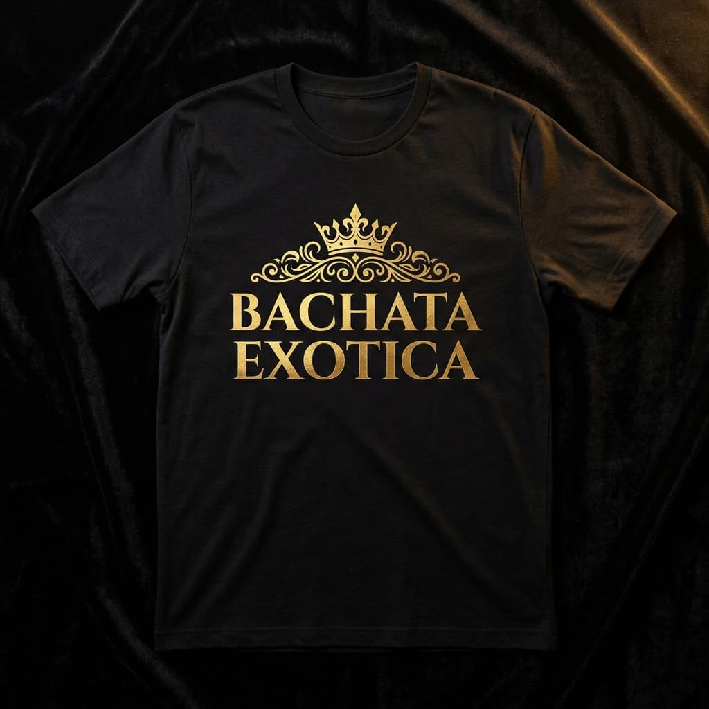 Bachata Exotica Tee — Black