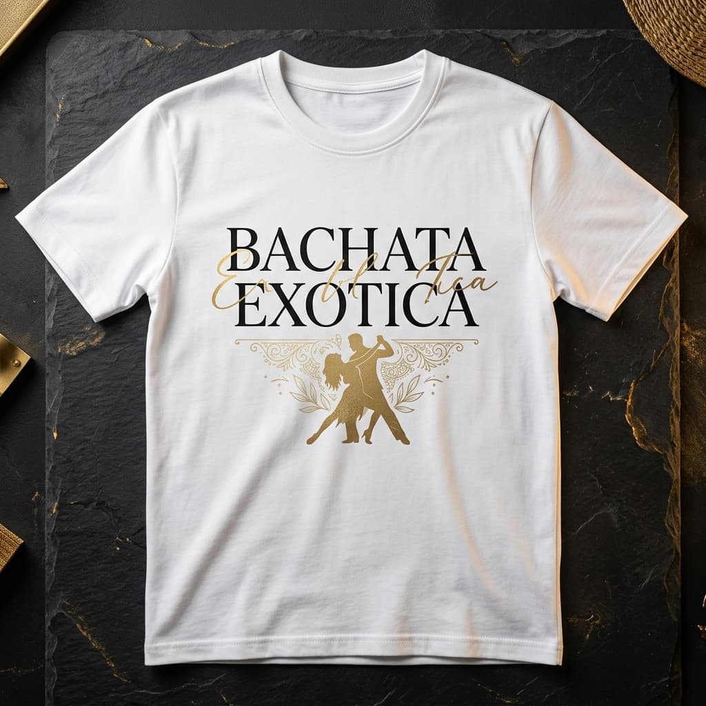 Bachata Exotica Tee — White